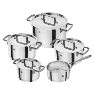9-piece cookware set, stainless steel, 'Bellasera' - Zwilling