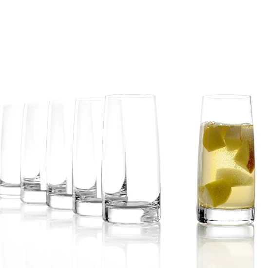 Komplekt 6 Campari kokteiliklaasist, valmistatud kristalsest klaasist, 360 ml, "Experience" - Stölzle