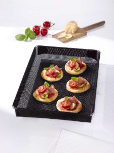Antihaftbeschichteter Grillkorb für Backofen, Glasfaser, 3 l – NoStik