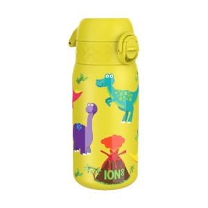 Water bottle for children, stainless steel, 320 ml, Dinosaurs - Ion8