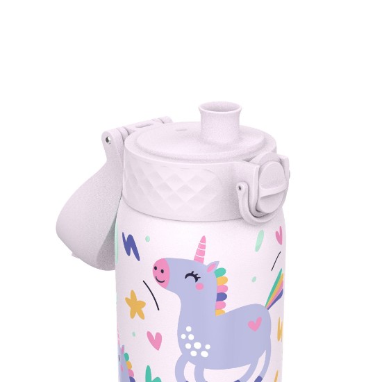Wasserflasche für Kinder, Edelstahl, 320 ml, Unicorns - Ion8