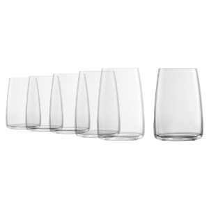 Комплект чаши за вода от 6 части, 500 мл, "Sensa" - Schott Zwiesel