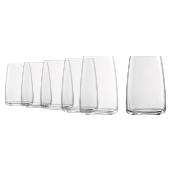 6-pcs water tumbler set, 500 ml, "Sensa" - Schott Zwiesel