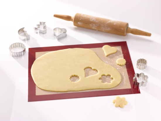 Tapis de cuisson à pâtisserie, fibre de verre / silicone, 31 × 52 cm, GN1/1 - NoStik