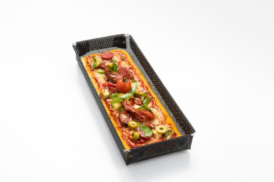 Plaque perforée pour cuisson de baguettes, fibre de verre, 30 × 8 × 3 cm - NoStik