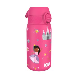 Детска бутилка за вода, неръждаема стомана, 400 мл, Princess - Ion8