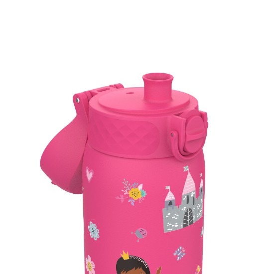 Μπουκάλι νερού για παιδιά, ανοξείδωτο, 400 ml, Princess - Ion8