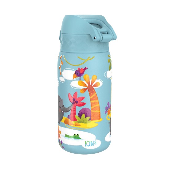 Çocuklar için su şişesi, paslanmaz çelik, 400 ml Safari - Ion8