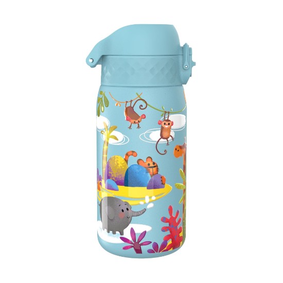 Water bottle for children, stainless steel, 400 ml Safari - Ion8