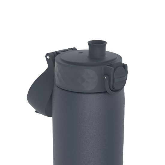 Trinkflasche „Slim“, Edelstahl, 500 ml, Ash Navy – Ion8