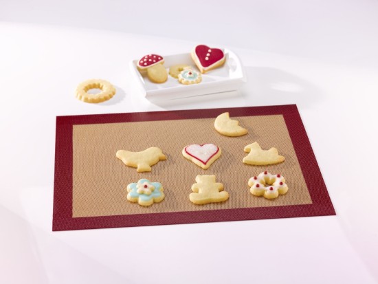 Lot De 2 Tapis De Cuisson En Silicone Réutilisables 40x30 Cm - Antiadhésif, Sans BPA - Pour Four Et Plan De Travail