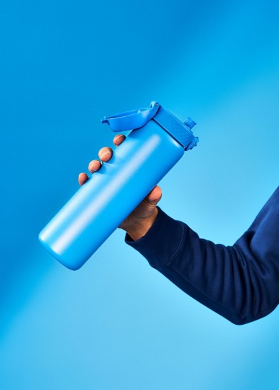 Steklenica za vodo, nerjaveče jeklo, 920 ml, modra - Ion8