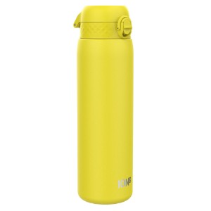 Fľaša na vodu, nehrdzavejúca oceľ, 920 ml, žltá - Ion8