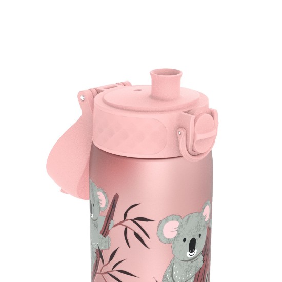"Slim" water bottle for children, recyclon™, 500 ml, Koala - Ion8