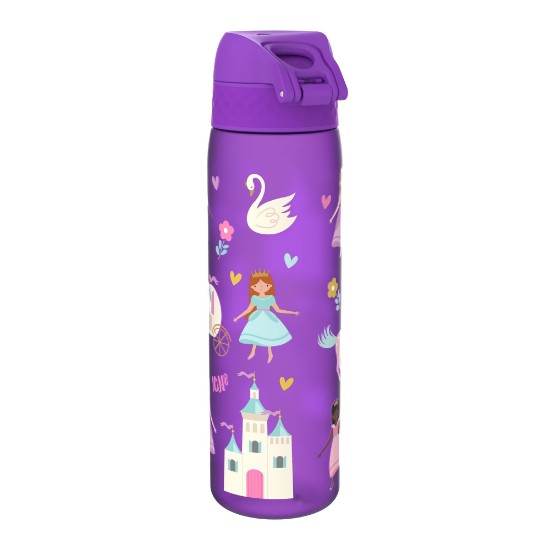 Botella de agua "Slim" para niños, recyclon™, 500 ml, Princess - Ion8