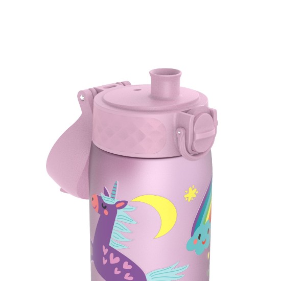 Garrafa de água "Slim" para crianças, recyclon™, 500 ml, Unicorns - Ion8