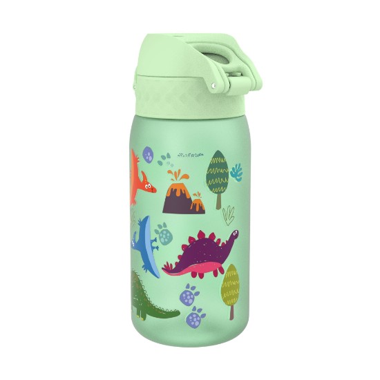 Botella de agua para niños, recyclon™, 350 ml, Dinosaurs - Ion8