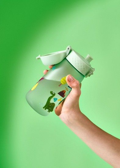 Çocuklar için su şişesi, recyclon™, 350 ml, Dinosaurs - Ion8