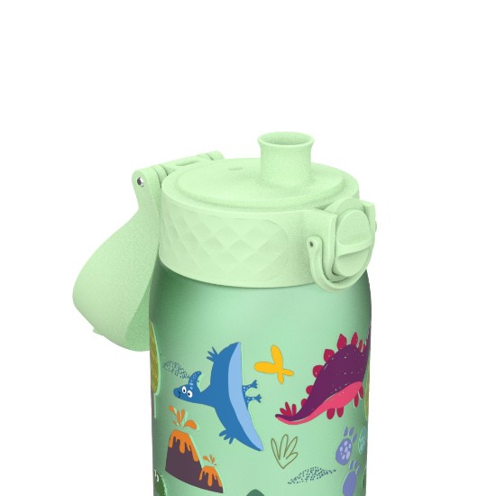 Vannflaske for barn, recyclon™, 350 ml, Dinosaurs - Ion8