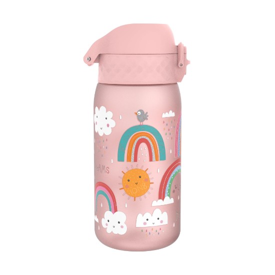 Botella de agua para niños, recyclon™, 350 ml, Rainbows - Ion8
