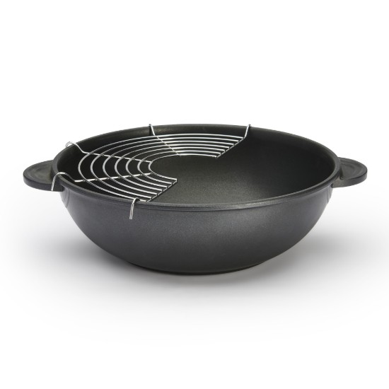 Grils vokam, 32 cm, nerūsējošais tērauds - de Buyer