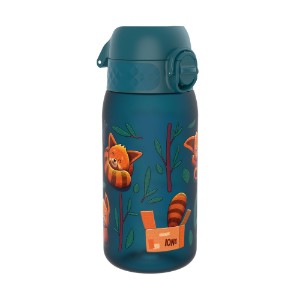 Water bottle for children, recyclon™, 350 ml, Red Pandas - Ion8