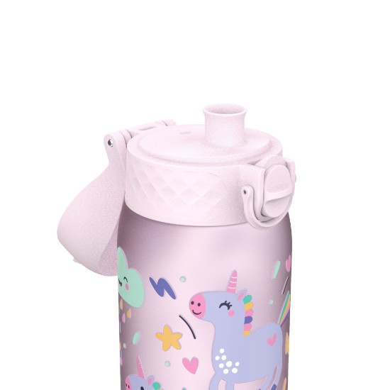 Vandflaske til børn, recyclon™, 350 ml, Unicorns - Ion8