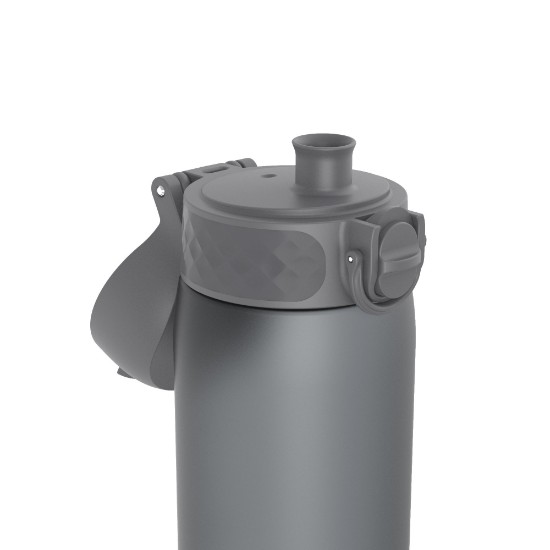 "Slim" флаша за воду, рециклон™, 500 мл, сива - Ion8