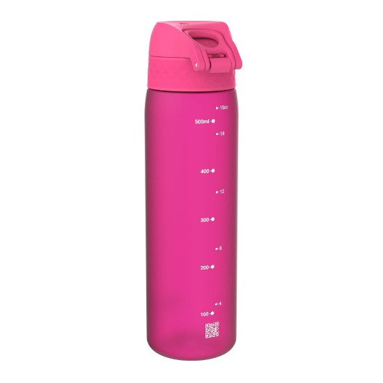 "Slim" vandflaske, recyclon™, 500 ml, Pink - Ion8