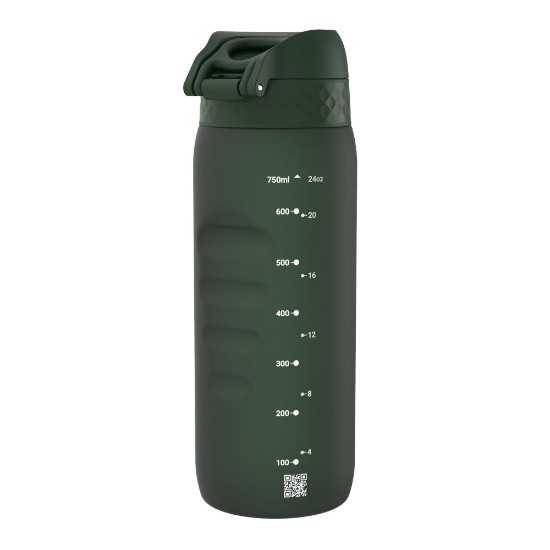 Fľaša na vodu, recyclon™, 750 ml, Dark Green - Ion8