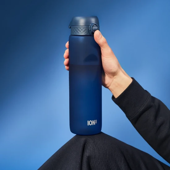 Water bottle, recyclon™, 1 L Navy - Ion8