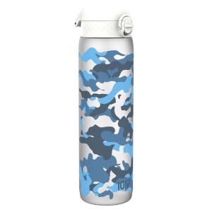 Buidéal uisce "Times To Drink", recyclon™, 1L, Camo - Ion8