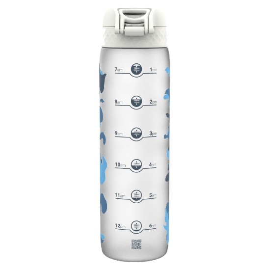 Μπουκάλι νερού "Times To Drink", recyclon™, 1L, Camo - Ion8
