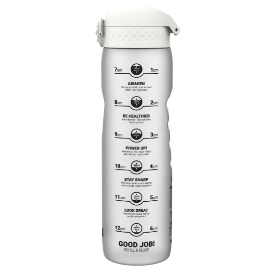 Бутылка для воды "Times To Drink", recyclon™, 1л, Ice - Ion8