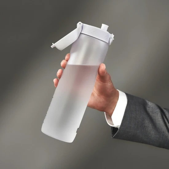 Бутилка за вода "Times To Drink", recyclon™, 1L, Ice - Ion8