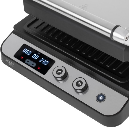 LED 2 in 1 electric grill, 3000W - Adler