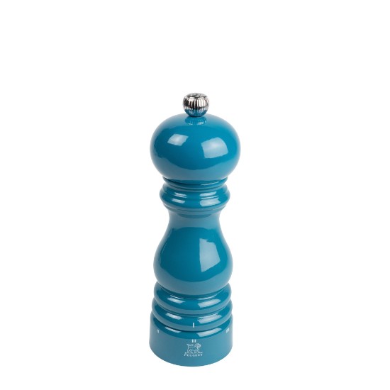 U'select pepper grinder, 18 cm, "Parisrama", Pacific Blue - Peugeot