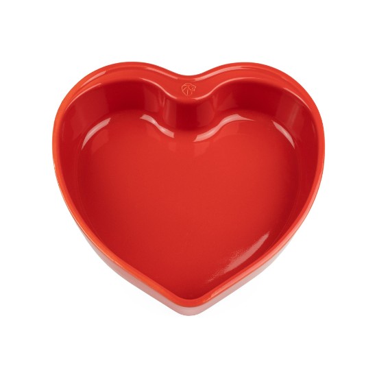Hjerteformet bakebolle, keramikk, 26 cm/1,7 L, "Appolia" - Peugeot