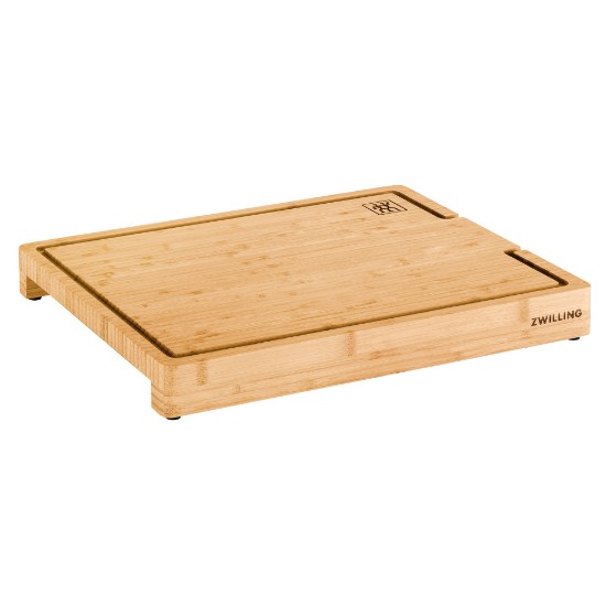 Bambu kesme tahtası, toplama tepsili, 39 x 30 cm, "BBQ+" - Zwilling