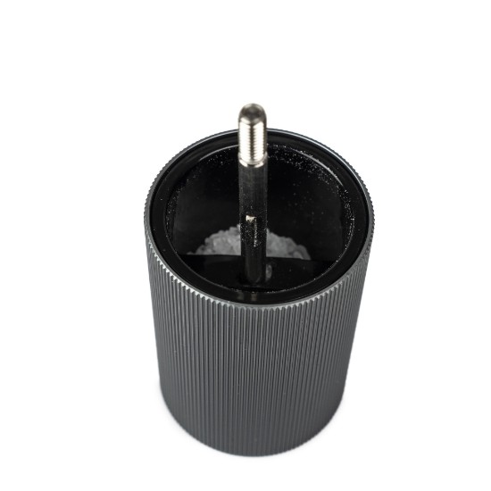 Salt grinder, 12 cm, "Line", Carbon - Peugeot