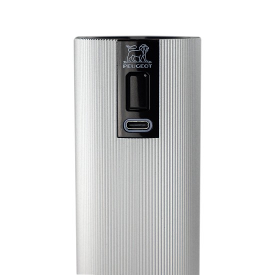 Elektrikli tuz öğütücü, 15 cm, 'Line', Aluminium - Peugeot