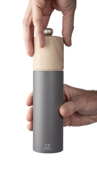 Peppercorn grinder, 21 cm "Boreal", Rock Grey - Peugeot