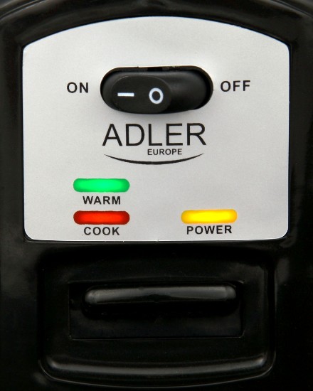 Elektrický hrniec na varenie ryže, 1,5L, 1000W - Adler