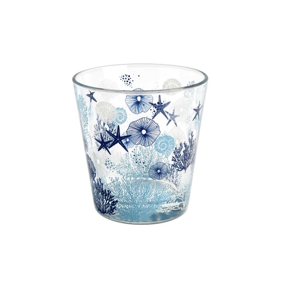3er-Set Wassergläser aus Glas, 270 ml „Coral“ – Decover