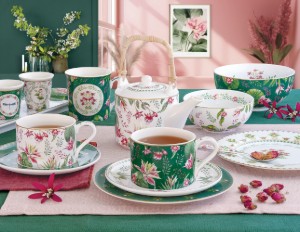 Miska, porcelán, 23 cm, "Botanique Chic" - Nuova R2S