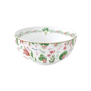 Bowl, porcelain, 23 cm, "Botanique Chic" - Nuova R2S