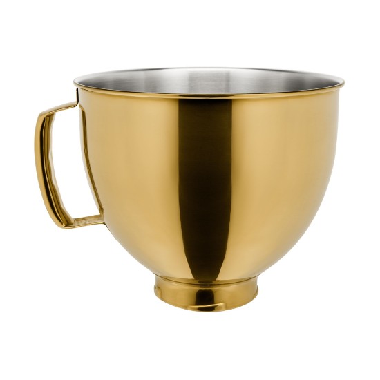 Stainless steel bowl, 4.8L, Radiant Gold - KitchenAid