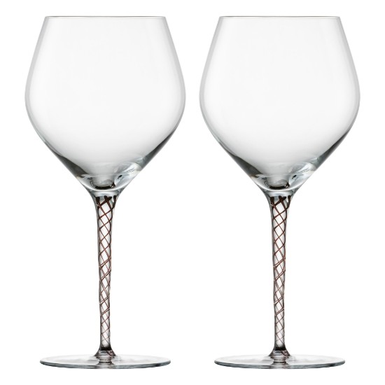 Set od 2 Burgundy vinske čaše, kristalno staklo, 646 ml, "Eggplant", "Spirit" - Schott Zwiesel