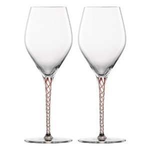 Set med 2 vinglas, kristallglas, 358 ml, aubergine, "Spirit" - Schott Zwiesel