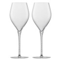 Set di 2 bicchieri da vino rosso, bicchiere cristallino, 480 ml, "Spir